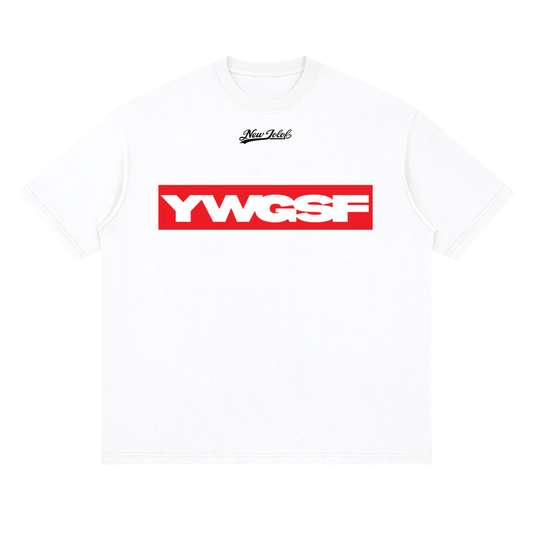 YWGSF WHITE T